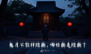 鬼月不能拜陰廟-德恩禮儀