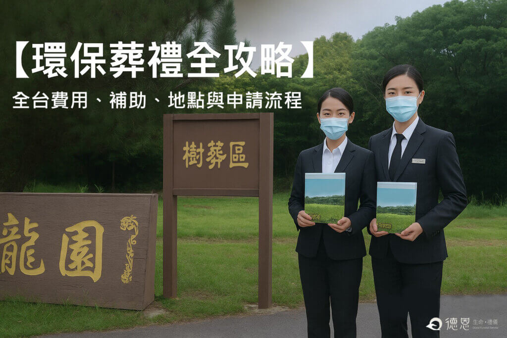 - 【環保葬喪禮全攻略】全台費用、補助、地點與申請流程完整內容整理